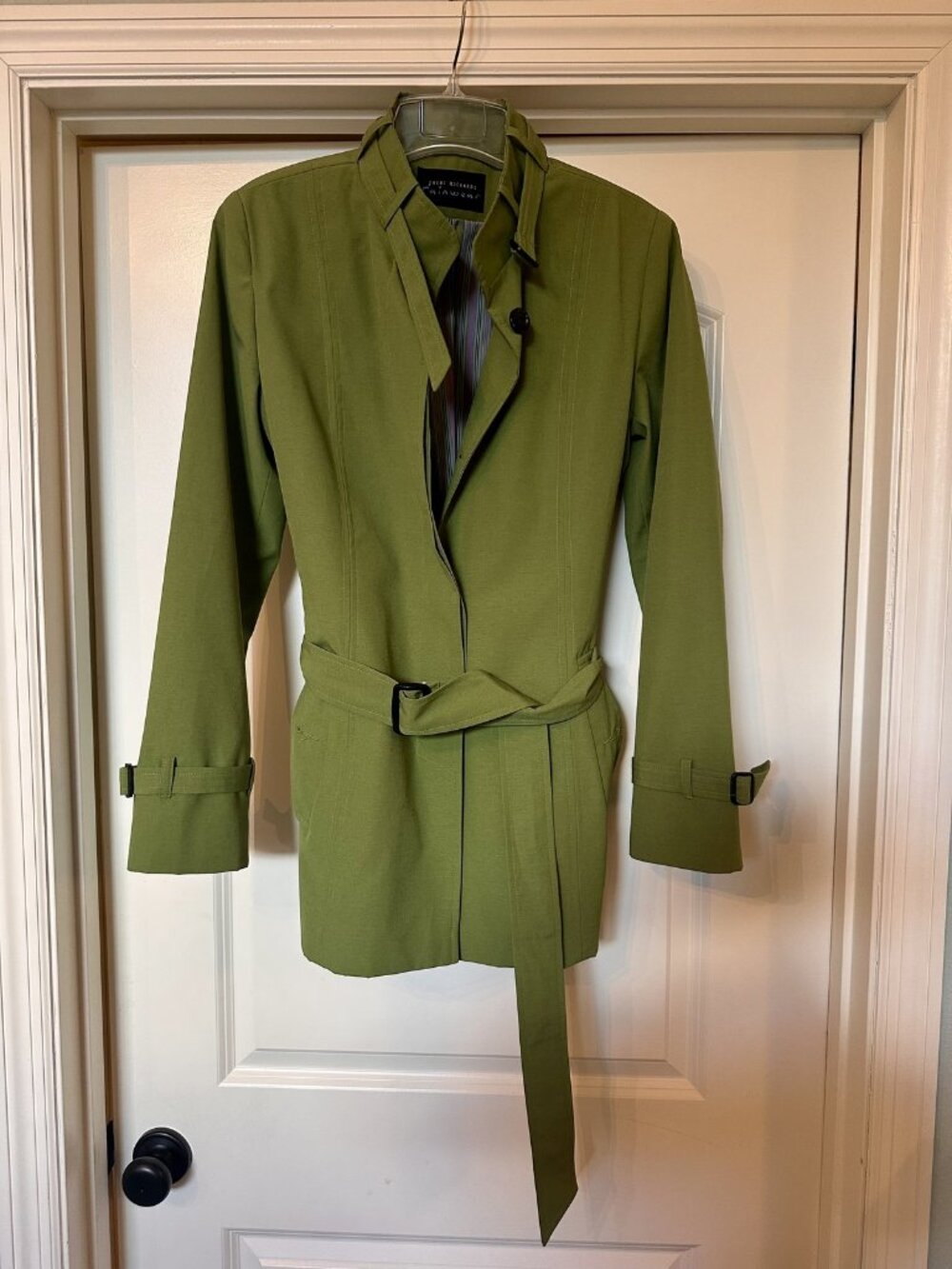 Jheri Richards - Vibrant lined green rainwear - Brand new!
